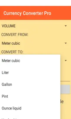 Unit Converter Plus android App screenshot 1